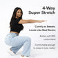 Glazee™ BBL Wide Leg Jeans