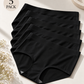 Glazee - 5 Pack High Waist Invisible Panties